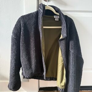 Feat Reversible Women's Black Teddy Jacket